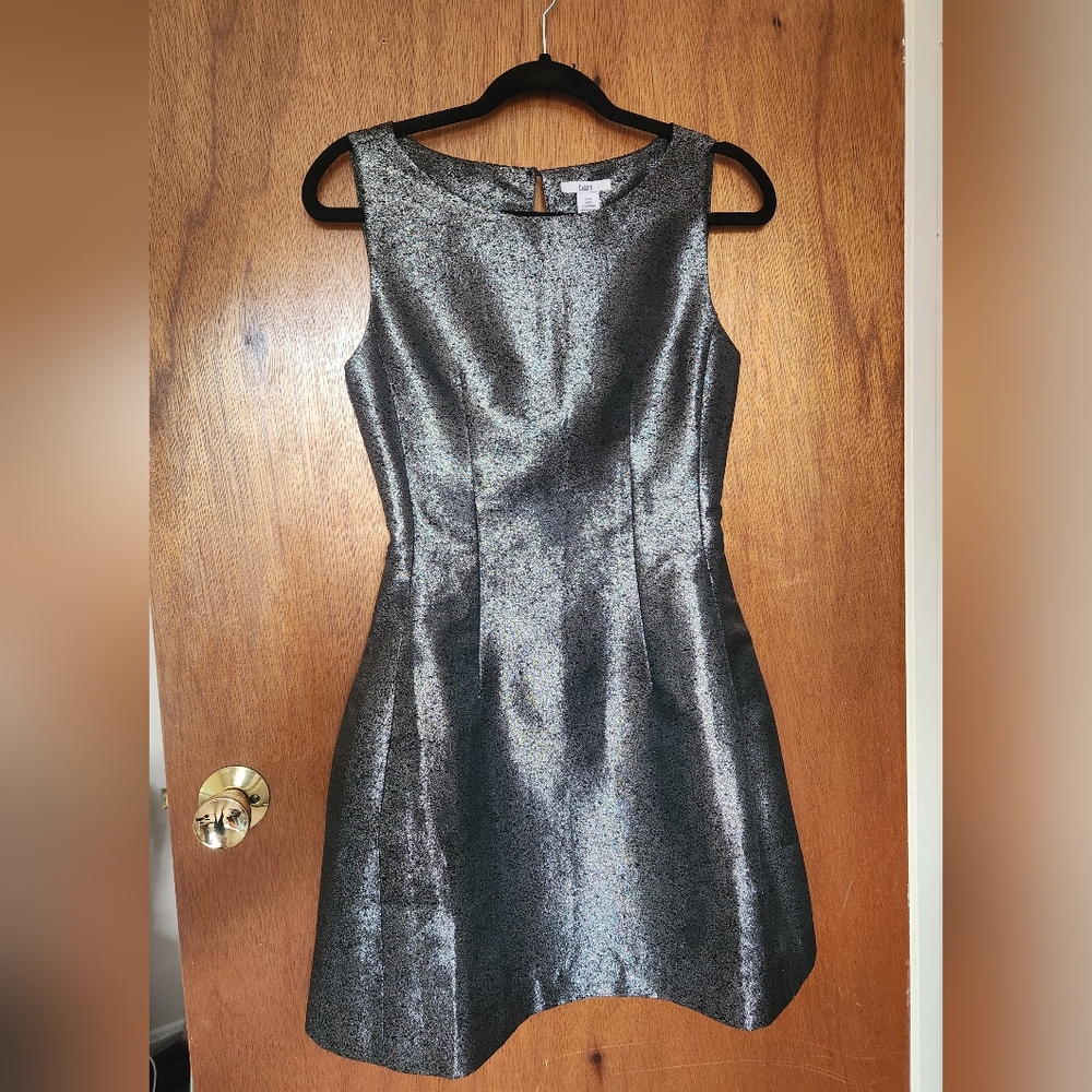 Metallic Cocktail Dress